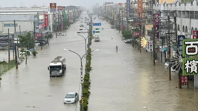 Topan Krathon Melanda Taiwan, Akibatkan Penutupan Bandara dan Pembatalan Penerbangan