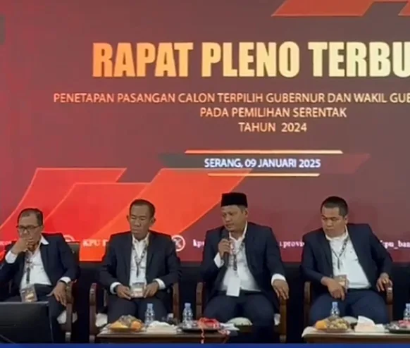 KPU Banten Tetapkan Andra Soni-Dimyati Natakusumah sebagai Pemimpin Terpilih Pilkada 2024