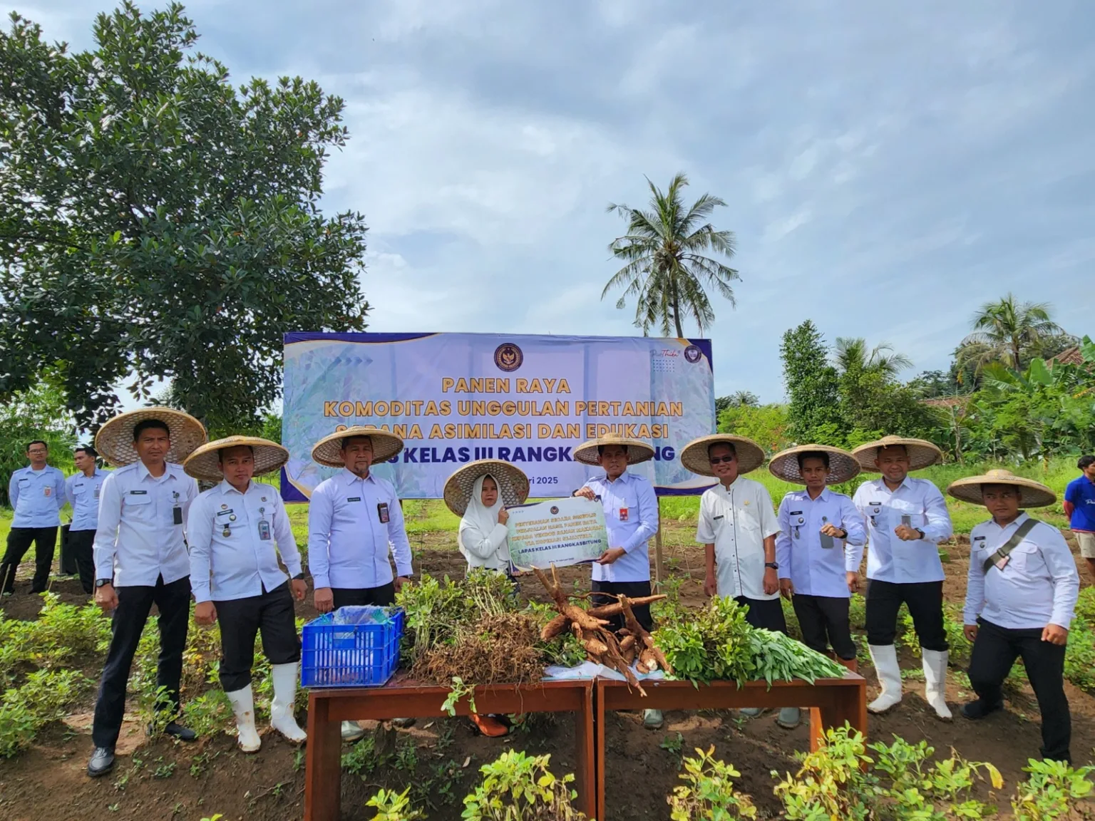 Lapas Rangkasbitung dan Dinas Pertanian Bersinergi Wujudkan Ketahanan Pangan Melalui Program Edukasi dan Asimilasi