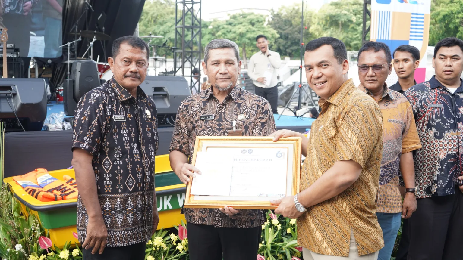 Tampilkan Karya Unggulan WBP se-Banten, Kanwil Ditjenpas Banten Raih Penghargaan di IPPAFEST 2025