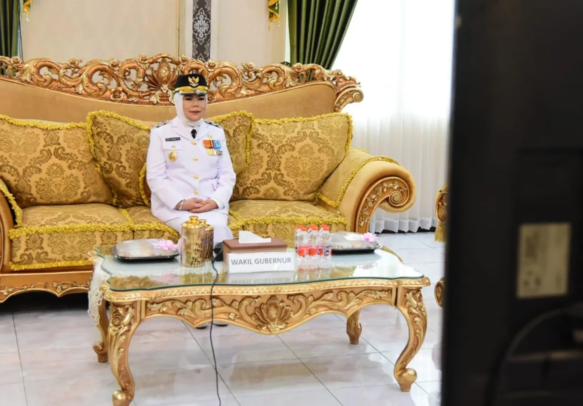 Wagub Gorontalo Hadiri Virtual Upacara Hari Otonomi Daerah