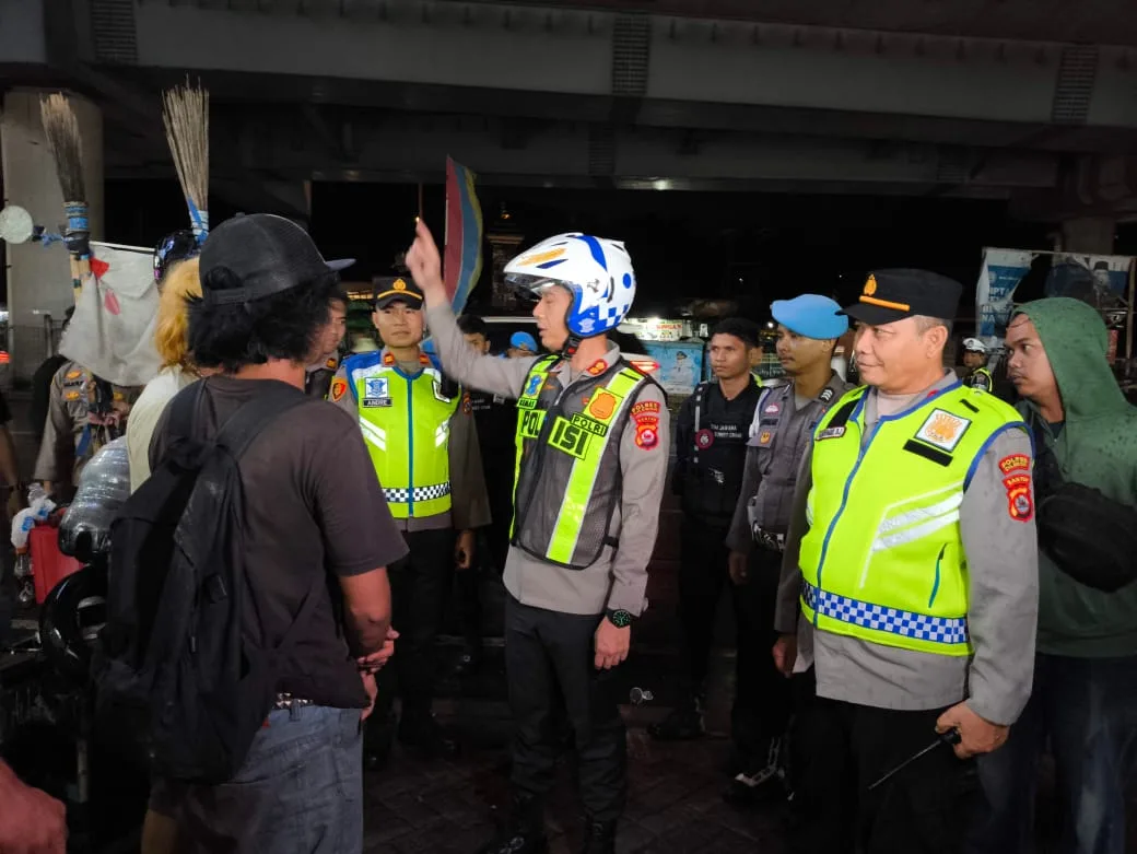Polres Cilegon Gencarkan Patroli Gabungan Antisipasi Premanisme dan Gangguan Kamtibmas