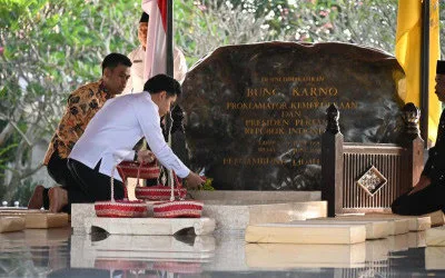 Gibran Ziarah ke Makam Bung Karno, Simbol Penghormatan