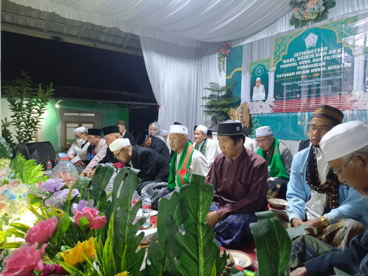 Istighosah dan Haul Tahunan Yayasan Nurul Hidayah Malingping Dihadiri Ribuan Jamaah dan Tokoh Agama