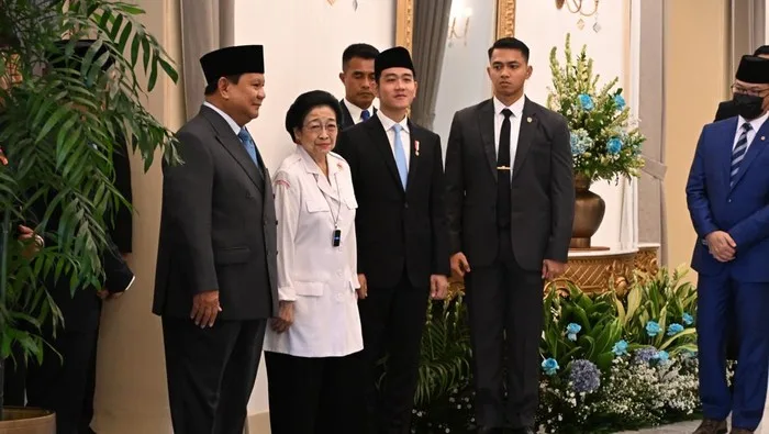 Momen Kebersamaan Prabowo, Gibran, dan Megawati di Upacara Hari Lahir Pancasila 1 Juni 2025