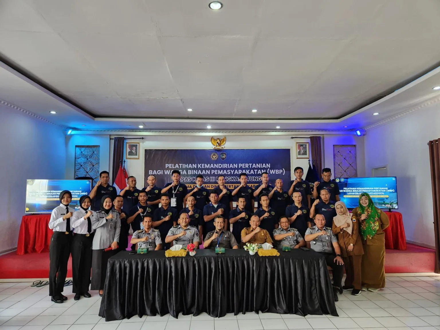 Lapas Rangkasbitung – Distan Lebak Latih Napi Sukseskan Program Ketahanan Pangan