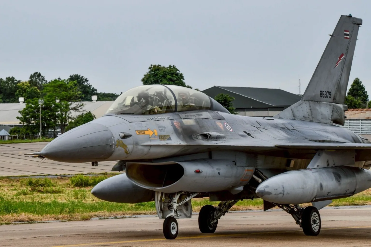 Jet Tempur F‑16 Digemakan: Tanda Dominasi Militer Thailand di Tengah Eskalasi Perbatasan