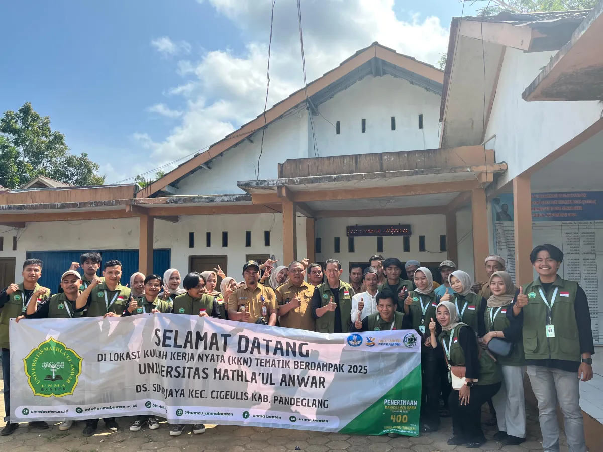 KKN UNMA Sinarjaya Jadi Model Pemberdayaan Desa Masa Kini, Dari Desa untuk Banten