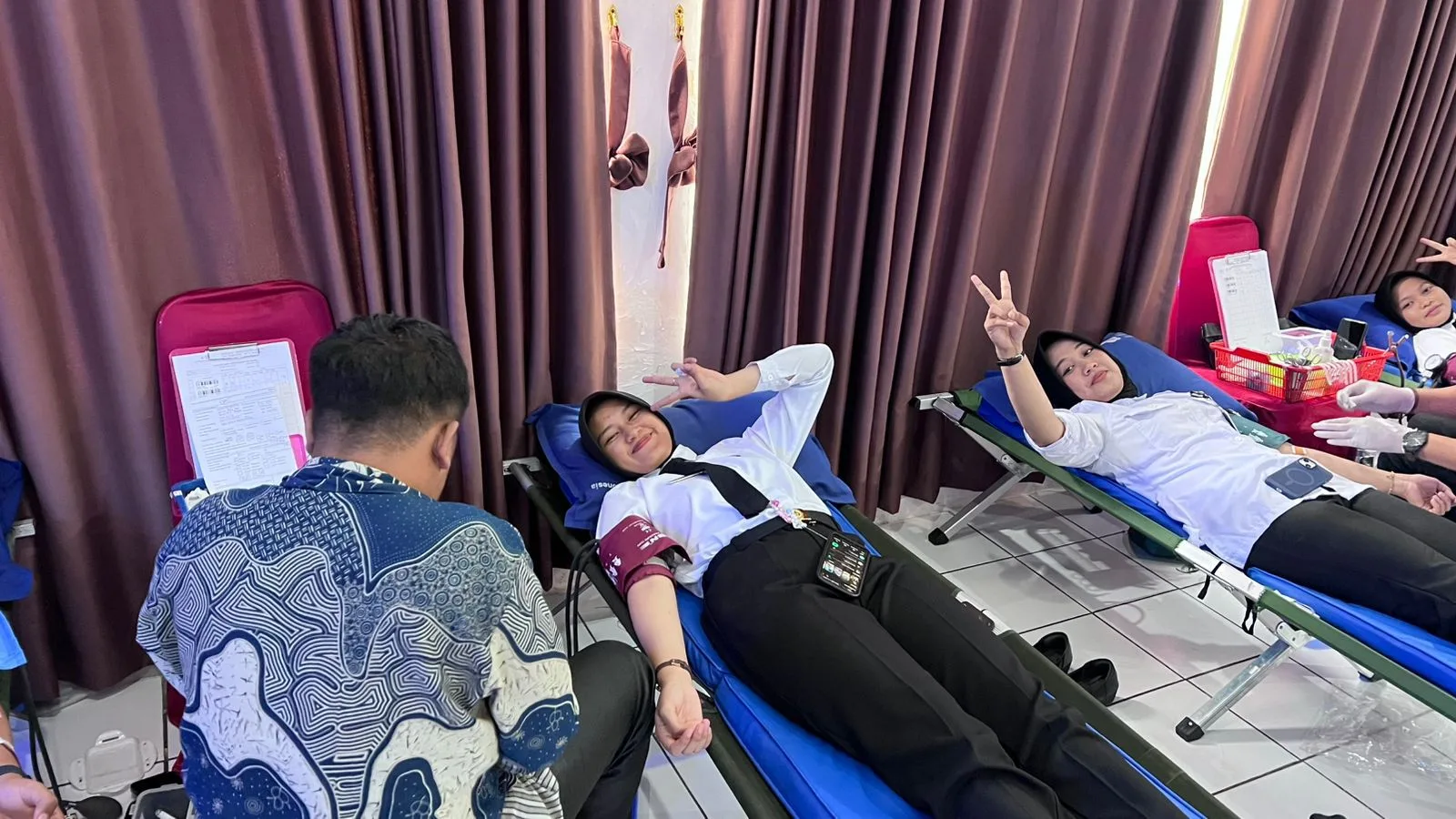 Peringati HUT ke-80 RI, Lapas Rangkasbitung Gandeng PMI Lebak Gelar Donor Darah
