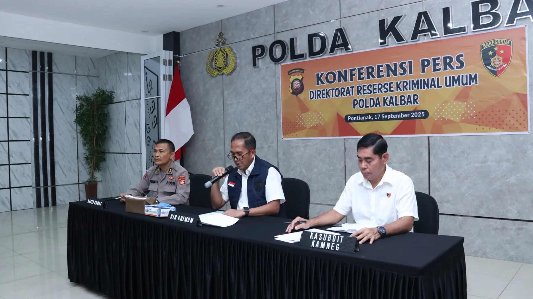 Polda Kalbar Tangkap Empat Pembawa Bom Molotov Penyusup Demo di Mapolda dan DPRD Provinsi Kalbar