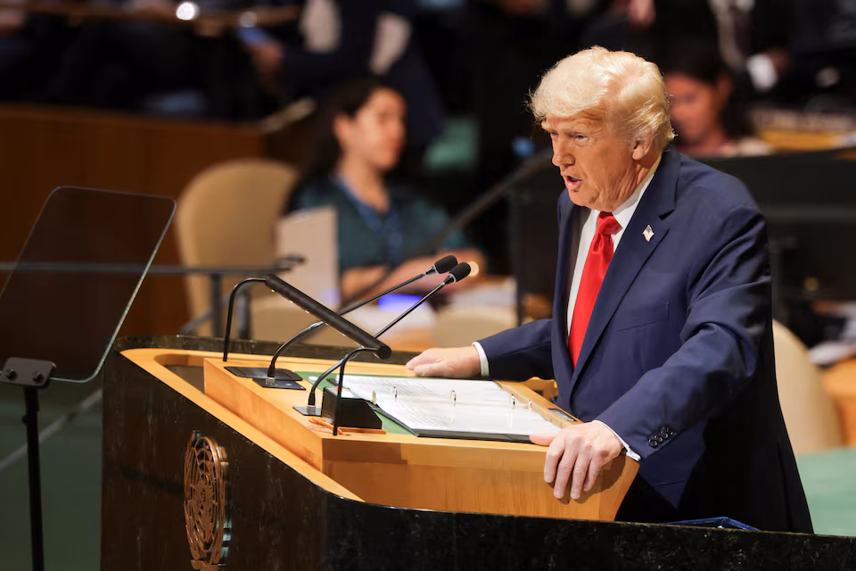 Trump Pukul Meja di PBB: ‘Negara Kalian Akan Masuk Neraka’
