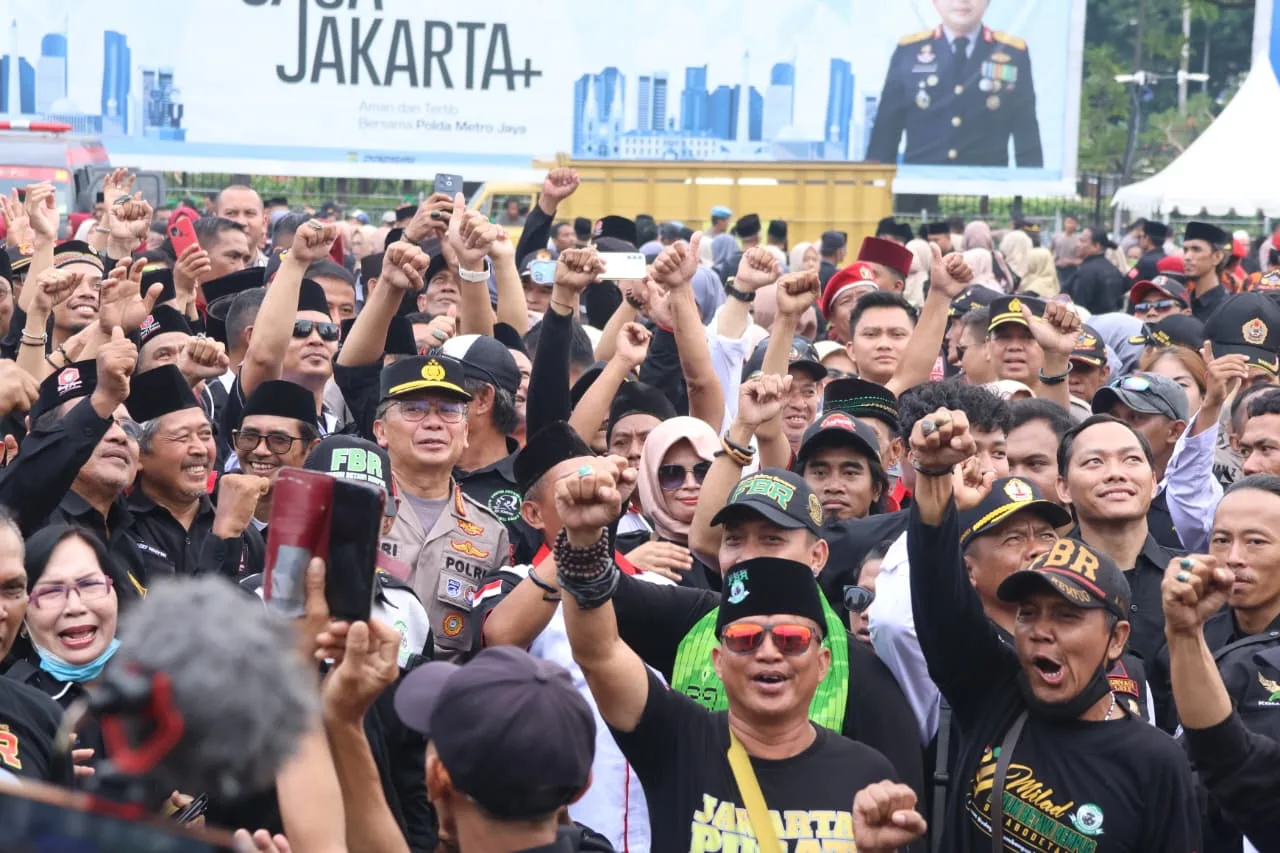 Organisasi Kemasyarakatan Se-Jakarta Nyatakan Sikap Dukung Polri, Siap ‘Jaga Jakarta’ Bersama