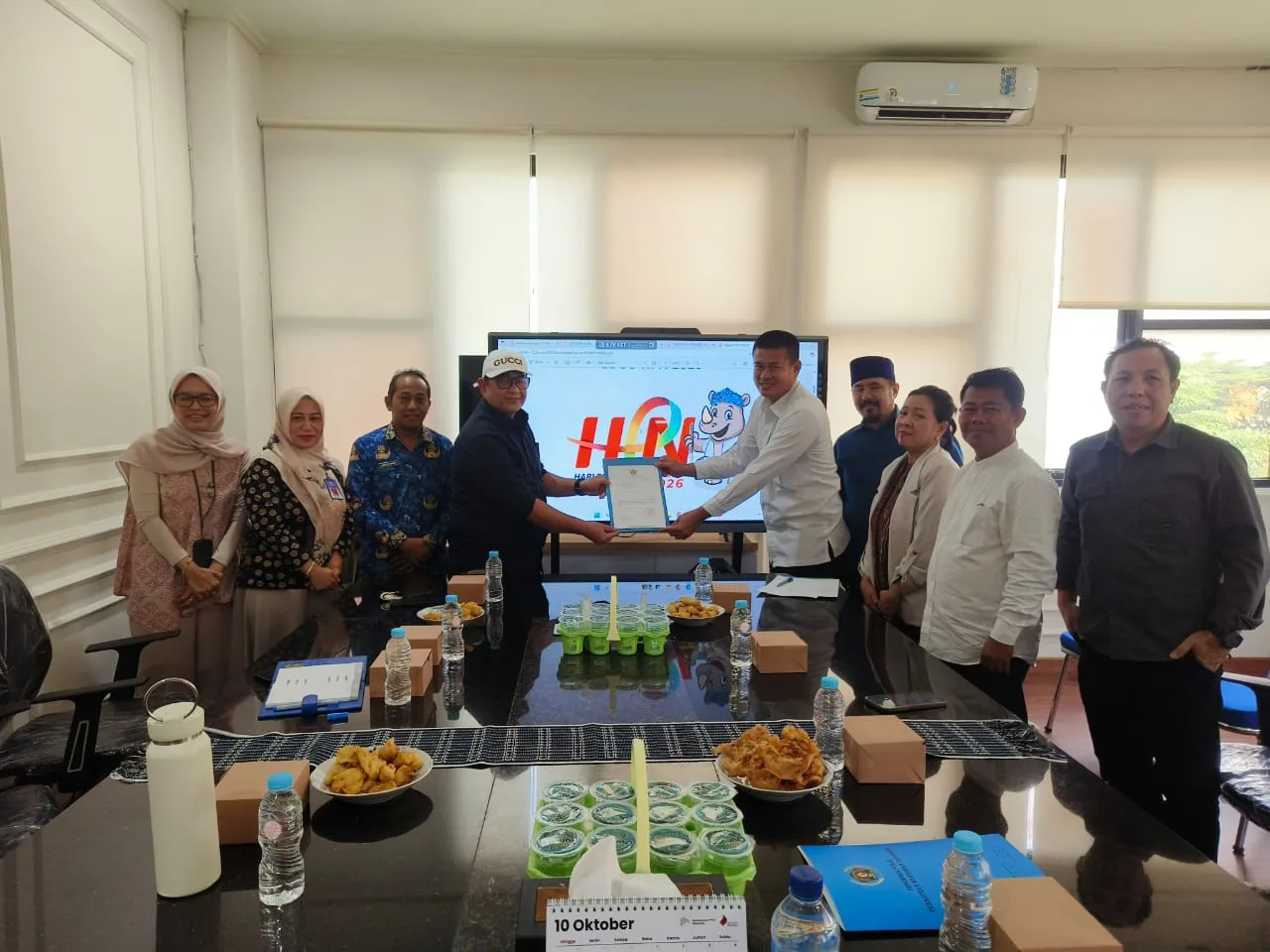 Gunernur Banten Teken Surat Resmi Kesediaan Jadi Tuan Rumah HPN 2026