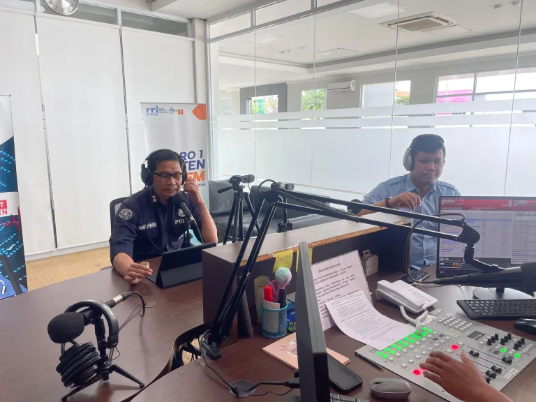 Polda Banten Ajak Masyarakat Wujudkan Polri Presisi lewat Talkshow Commander Wish Kapolda Banten