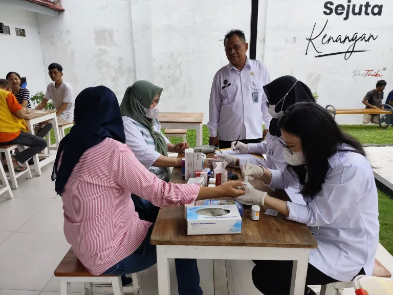 Hari Kemenimipas Perdana, Lapas Rangkasbitung Gelar Pemeriksaan Kesehatan Gratis bagi Keluarga Napi