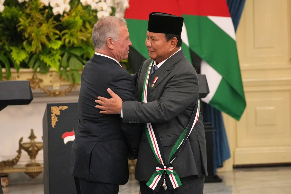 Prabowo dan Raja Abdullah II Satu Mobil di Kunjungan Kenegaraan ke Indonesia