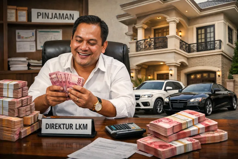 Direktur LKM Diduga Hidup Mewah, Gaji Disebut Hanya Rp8 Juta