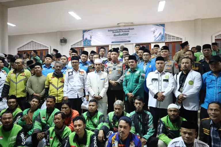 Polda Banten Gelar Buka Puasa Bersama Ojol dan Ormas, Perkuat Silaturahmi di Bulan Ramadhan