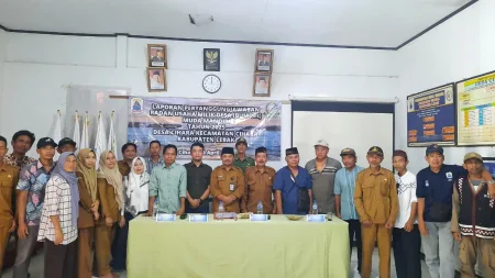 BUMDes Muda Mandiri Desa Cihara Gelar LPJ 2025, Fokus Ketahanan Pangan melalui Gabah dan Peternakan Kambing