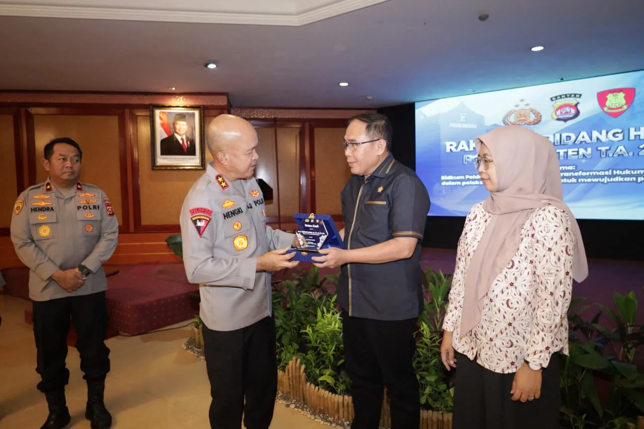 Rakernis Bidkum 2026, Kapolda Banten Dorong Reformasi Hukum Berbasis Keadilan Restoratif