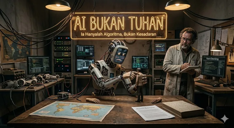 AI Bukan Tuhan: Menelanjangi Ilusi Mahatahu di Balik Kecerdasan Buatan