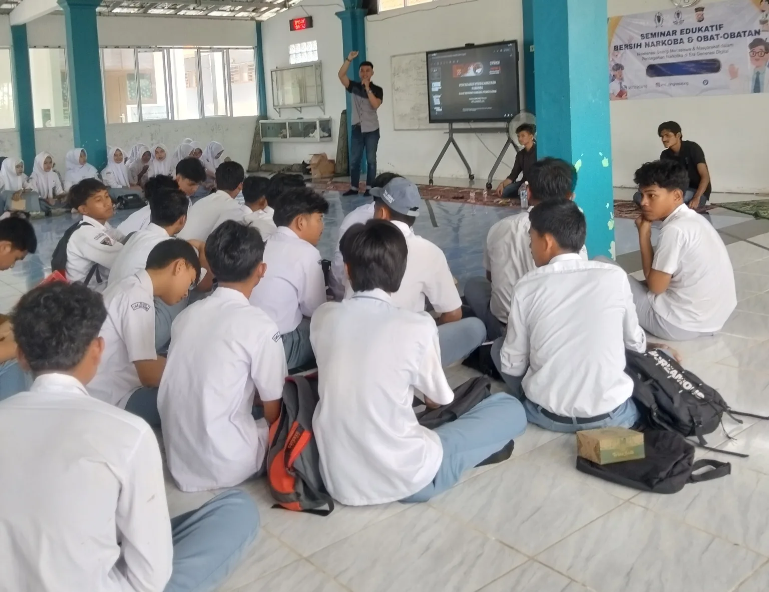 Akselerasi Sinergi, IMC Rangkasbitung dan IMC UNMA Gelar Seminar Edukatif Bersih Narkoba di SMKN 1 Malingping