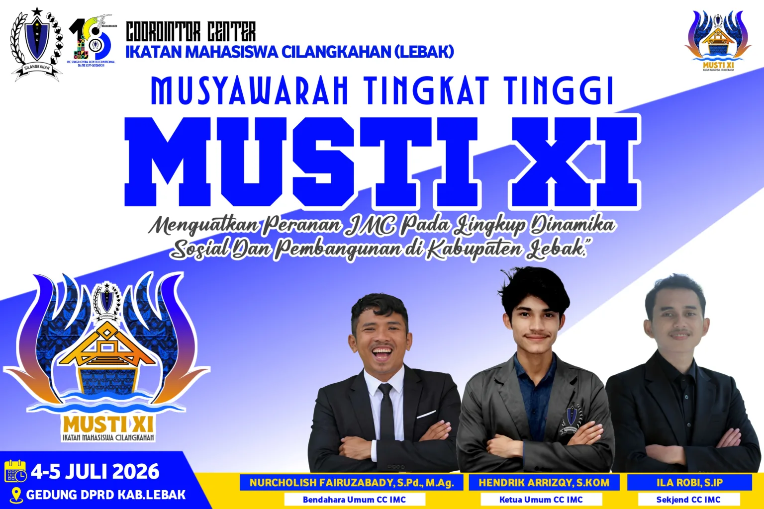 CC IMC Rencana Gelar MUSTI XI, Perkuat Peran Organisasi di Kabupaten Lebak