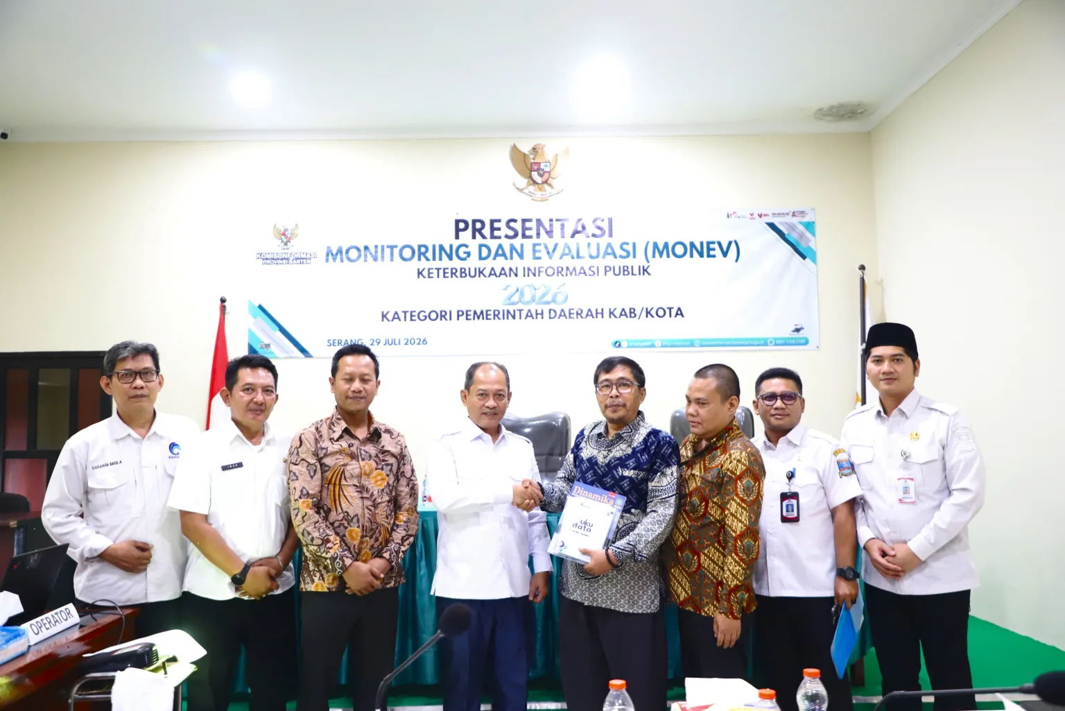 Monev KIP, Wabup Serang Najib Hamas Tegaskan Keterbukaan adalah Keniscayaan