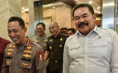 Sinergi Penegak Hukum: Kapolri Jenderal Listyo Sigit Prabowo Sambangi Kejagung, Tekankan Hilangnya Rivalitas
