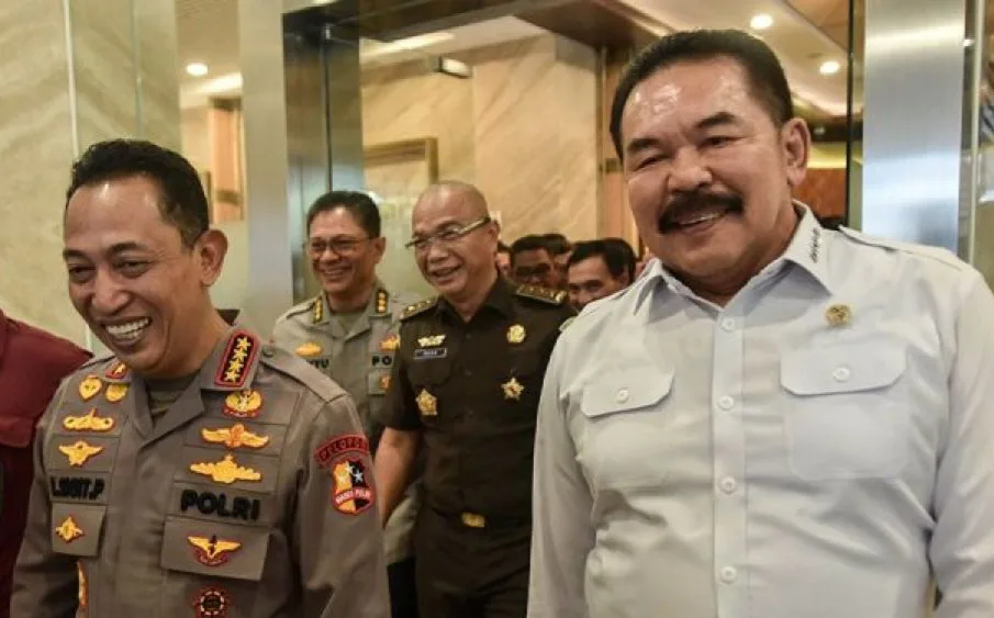 Sinergi Penegak Hukum: Kapolri Jenderal Listyo Sigit Prabowo Sambangi Kejagung, Tekankan Hilangnya Rivalitas