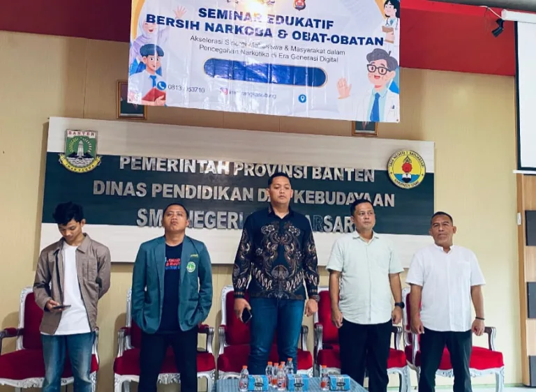Perangi Narkoba di Era Digital, IMC Cabang Rangkasbitung Edukasi Pelajar SMAN 1 Banjarsari