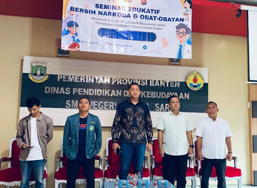 Perangi Narkoba di Era Digital, IMC Cabang Rangkasbitung Edukasi Pelajar SMAN 1 Banjarsari