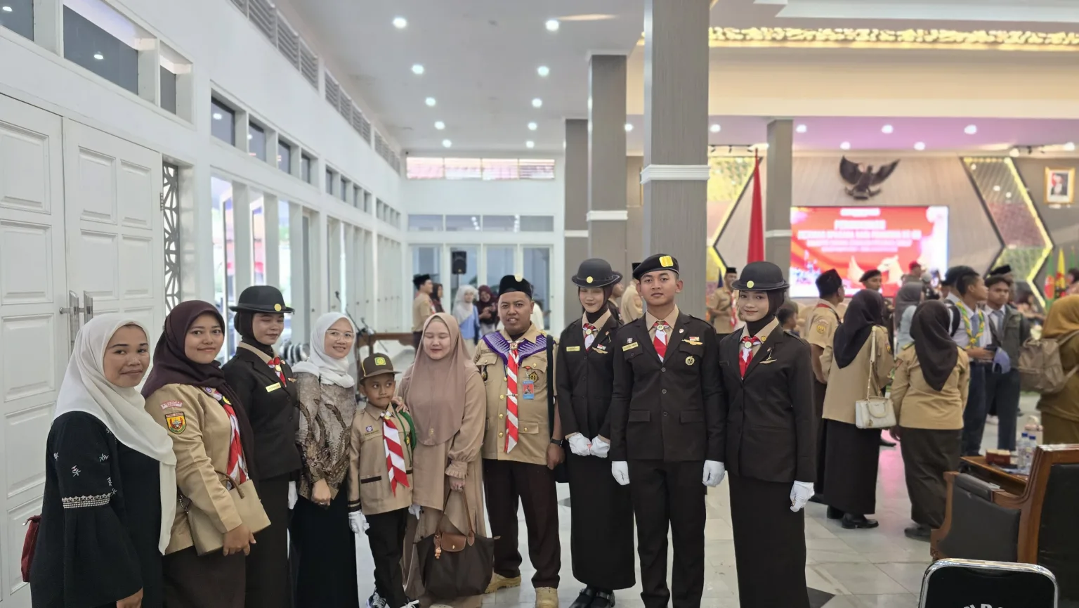 Tiga Siswa SMAN 22 Garut Terpilih Jadi Anggota Pasbara Upacara Hari Pramuka Tingkat Kabupaten
