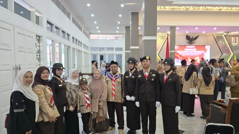 Tiga Siswa SMAN 22 Garut Terpilih Jadi Anggota Pasbara Upacara Hari Pramuka Tingkat Kabupaten