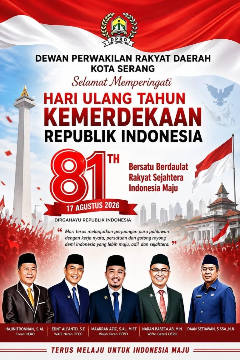 gazana-HUT-RI-DPRD-Serang