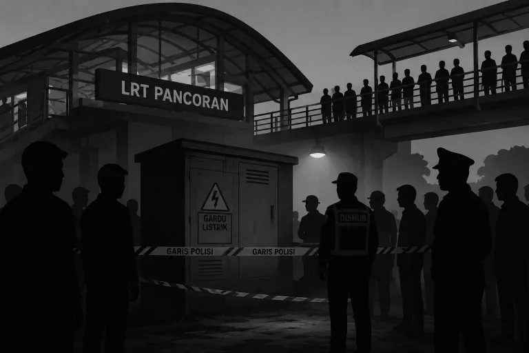 Bau Busuk Tercium di Stasiun LRT Pancoran, Polisi Selidiki Dugaan Penemuan Jenazah
