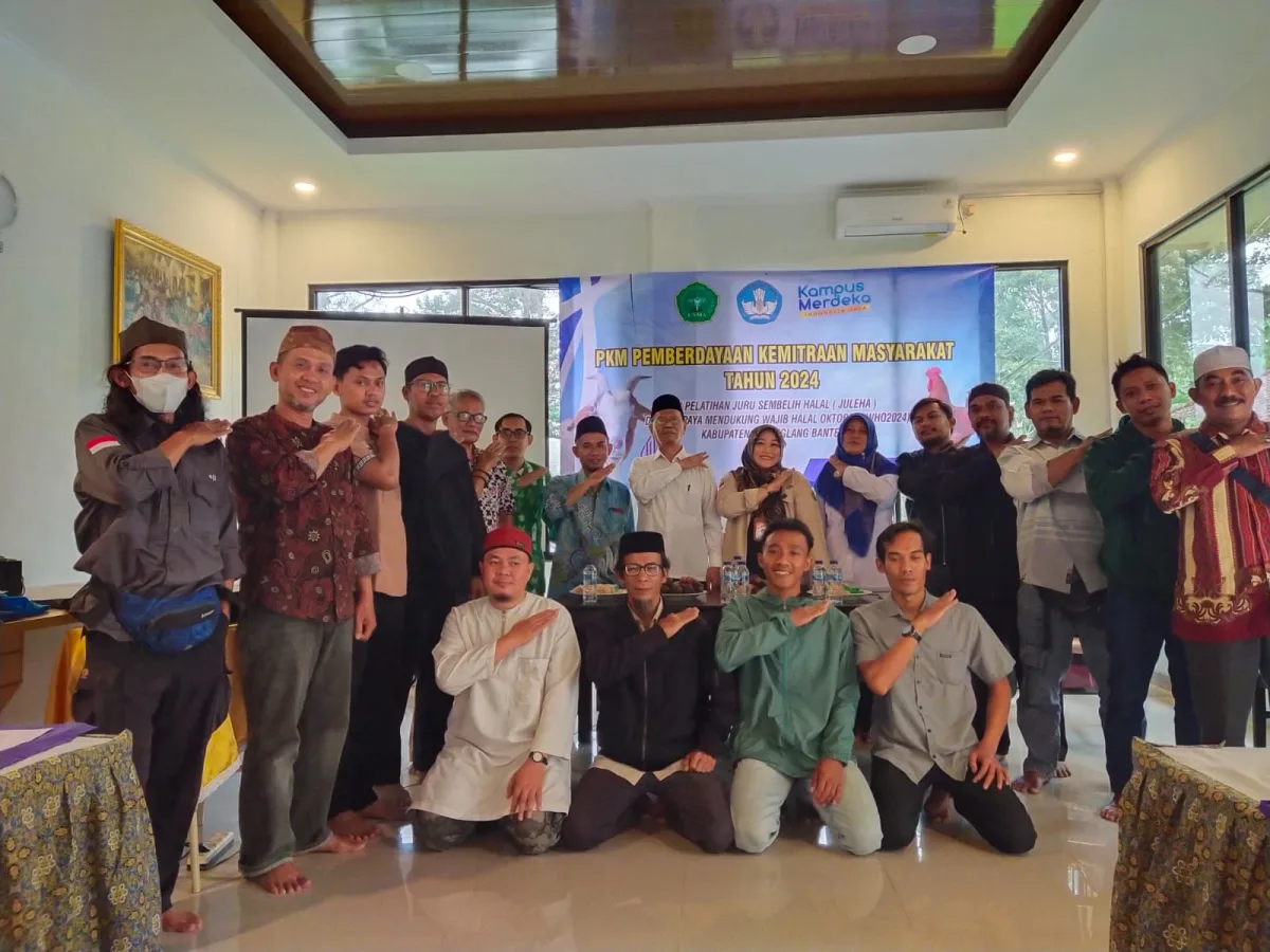 Guna Pastikan Kehalalan, LP3H-MA Gelar Pelatihan JULEHA di Pandeglang