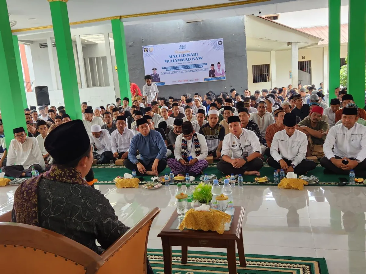 Peringatan Maulid Nabi di Lapas Rangkasbitung,Meneladani Meneladani Nabi Muhammad SAW
