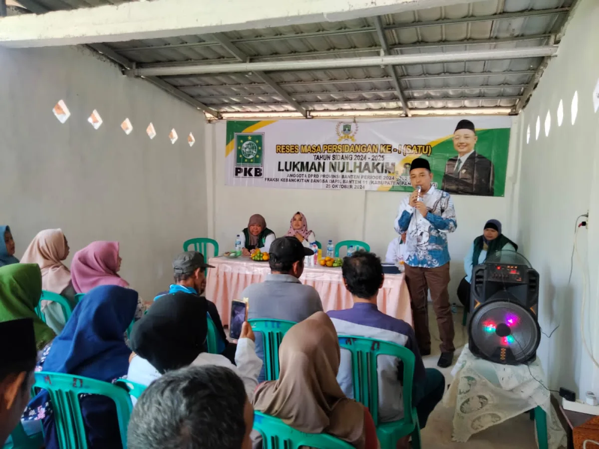 Reses Lukman Nulhakim: Bangun Sinergi untuk Kesejahteraan Masyarakat Pandeglang