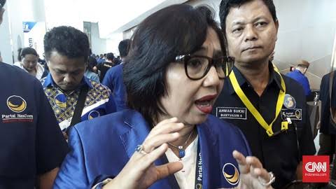 Ketua DPP Partai NasDem, Irma Suryani Chaniago: Kita Akan Ajukan Hak Angket Usai Real Count Selesai